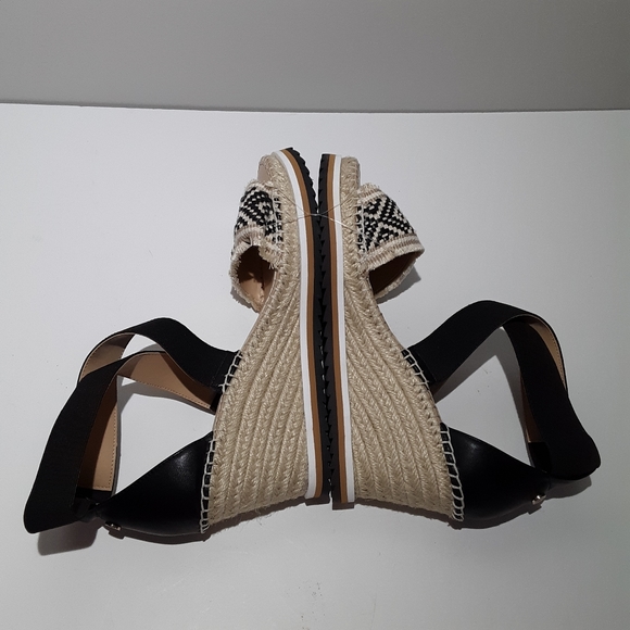 Tommy Hilfiger wedge espadrille sandals - Picture 3 of 7